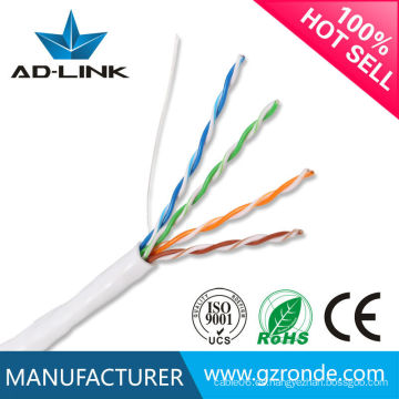 Hecho en China prueba de la uña del paso prueba conductor de cobre pelado RoHS PVC PE jacket cat5e bc